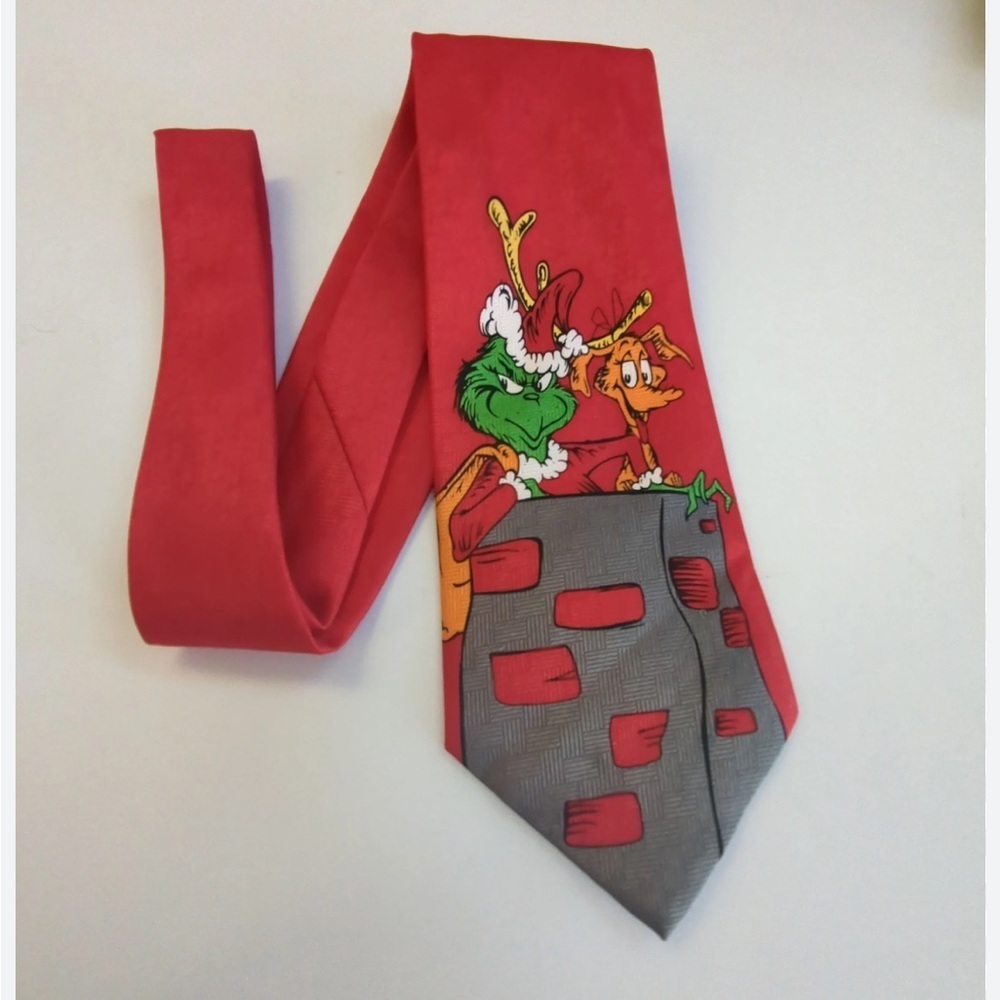 Dr. Seuss the Grinch Christmas Vintage Necktie tie